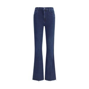 Mother Denim Women Weekender Fray Crop Flare Jeans